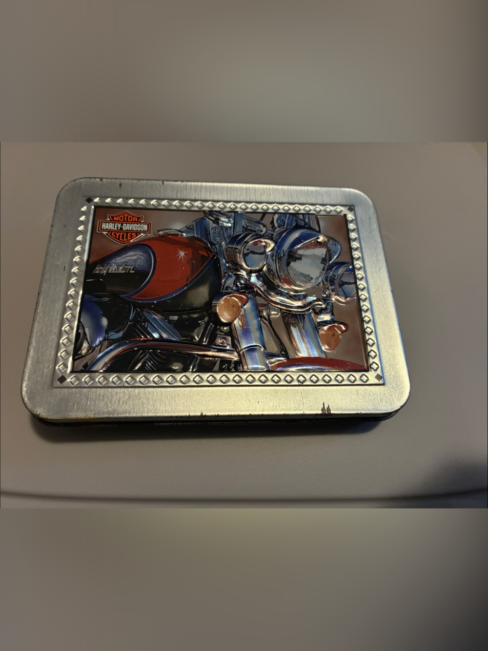 Harley-Davidson Silver Card Tin